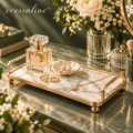 𝒄𝒓𝒆𝒔𝒔𝒂𝒍𝒊𝒏𝒆™ Marble Vanity Jewelry Tray