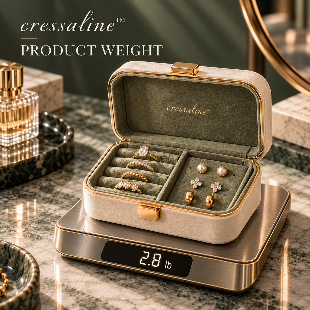 𝒄𝒓𝒆𝒔𝒔𝒂𝒍𝒊𝒏𝒆™ Velvet Ring & Earring Case