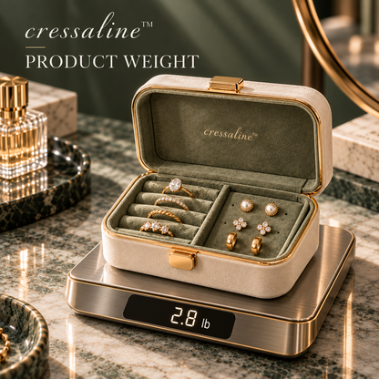 𝒄𝒓𝒆𝒔𝒔𝒂𝒍𝒊𝒏𝒆™ Velvet Ring & Earring Case