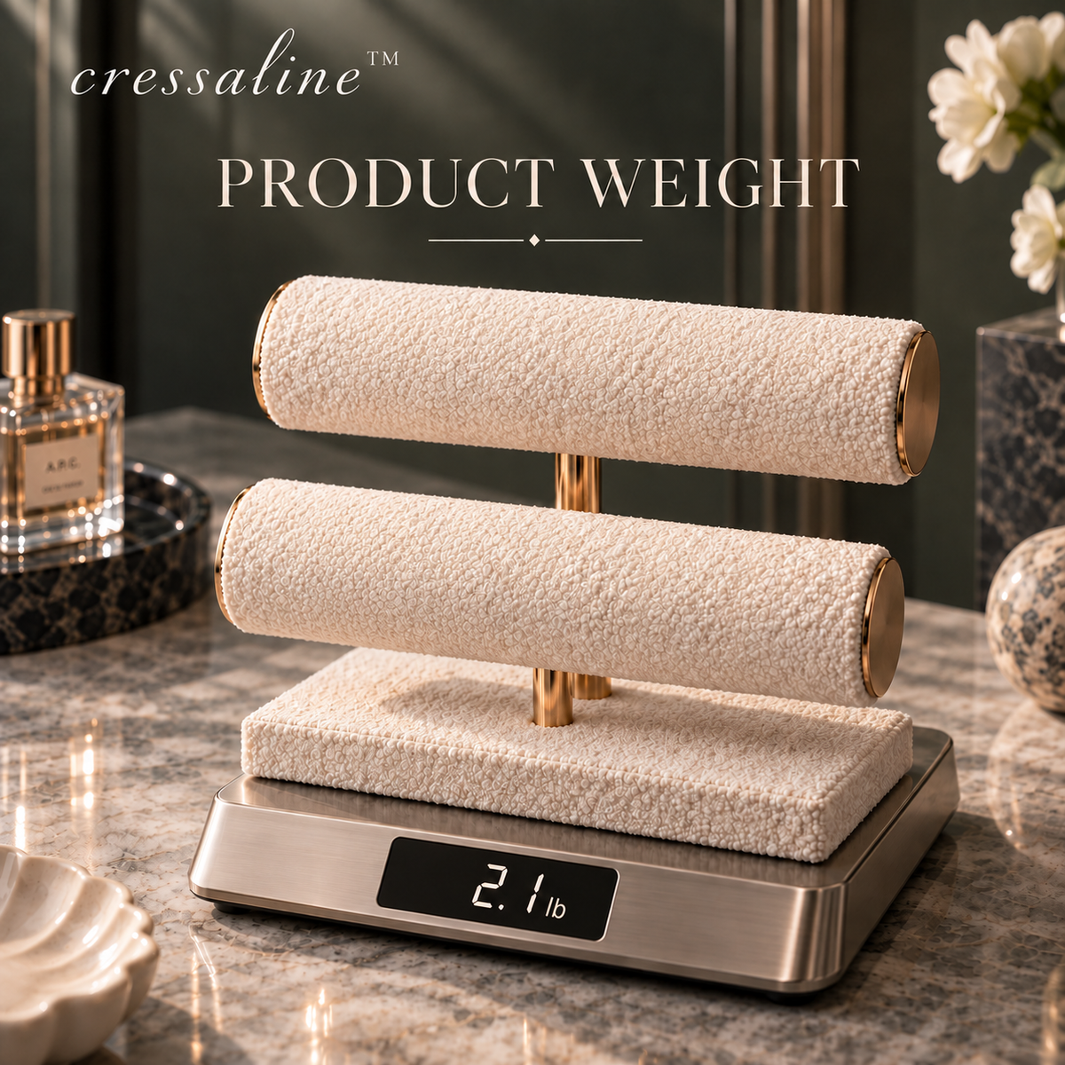 𝒄𝒓𝒆𝒔𝒔𝒂𝒍𝒊𝒏𝒆™ Watch & Bracelet Display Stand